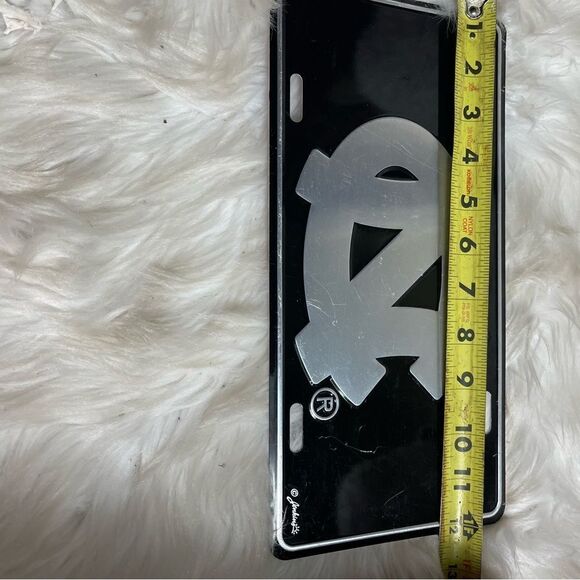 NORTH CAROLINA TAR HEELS ELITE CAR TRUCK TAG LICENSE PLATE BLACK SIGN UNIVERSITY - Picture 7 of 9